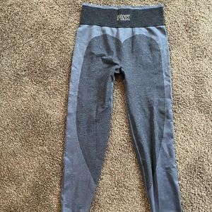 Blue seamless Victoria’s Secret workout pants